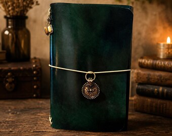 A5 “The Whispering Grove” Leather Journal