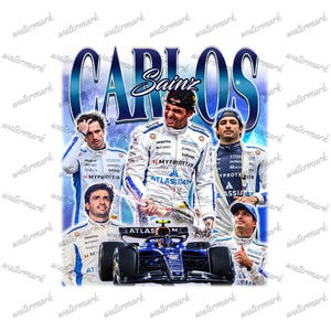 F1カード カルロスサインツ シールサインカード Carlos sainz 55 - Etsy 日本