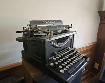 LC Smith Vintage typewriter