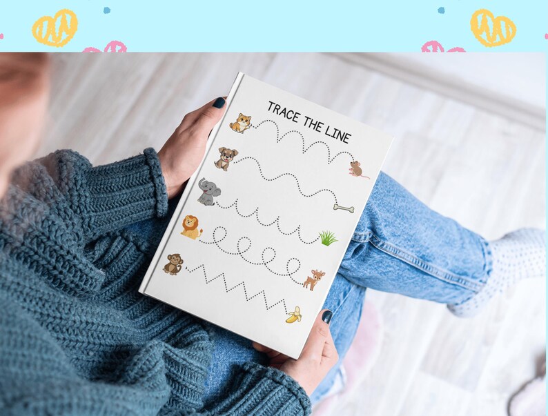 Toddler Tracing Workbook. Ages 2-4 - Etsy
