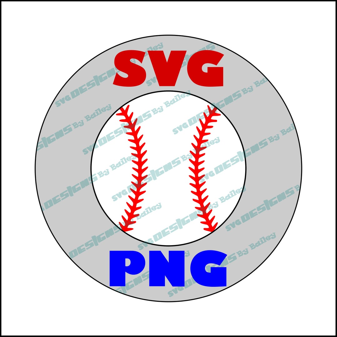 Baseball SVG and PNG Etsy