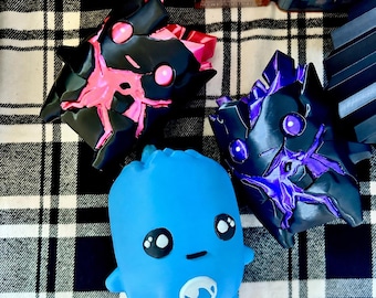Zero Point Sprite, Water Spirite, Video game sprite, 3D Printed Fantasy Creatures, Collectible Desk Companions