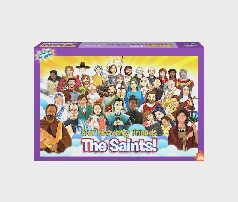 The Saints Giant Floor Puzzle – 96-piece Catholic Jigsaw Puzzle - Etsy