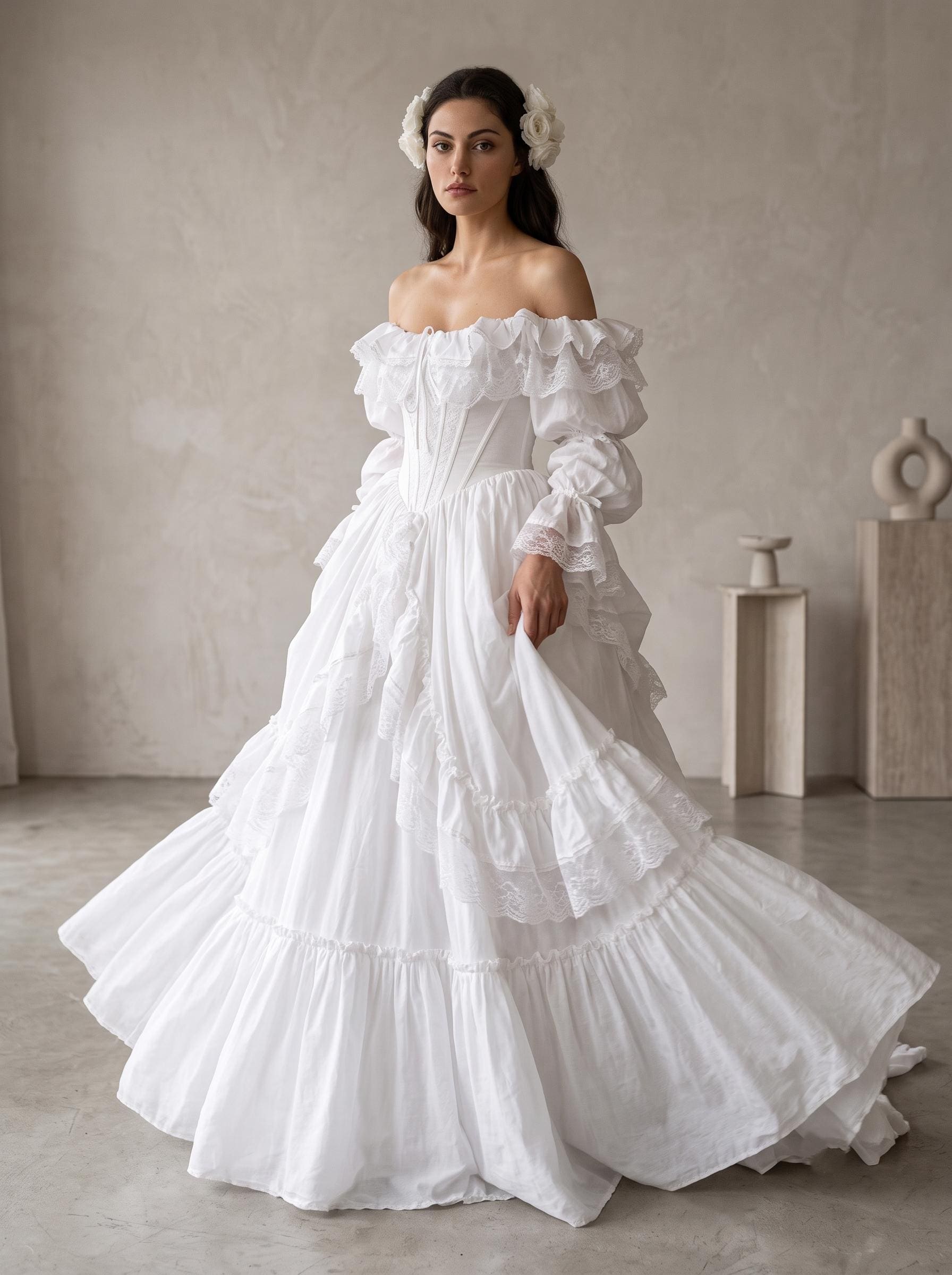 Wedding Dress Bardot