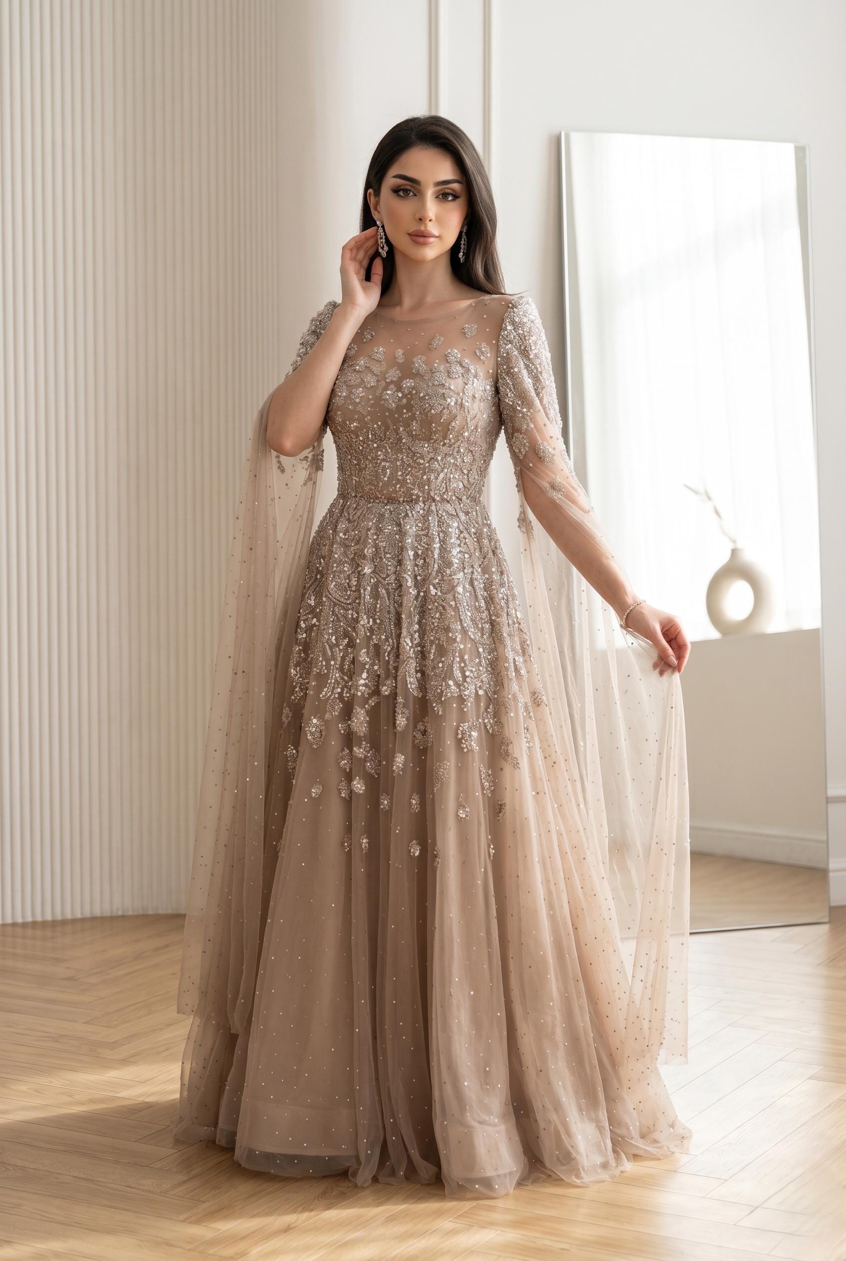 plus size gothic formal dresses Wedding Gold/Bronze main image 0