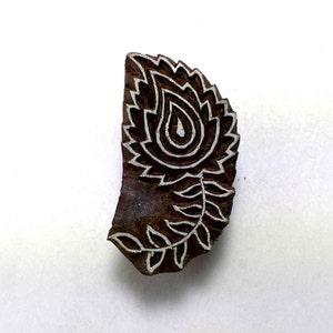 Peacock Stamp/Block for Printing - Textile and Paper Printing Stamp - Block Printing Supply