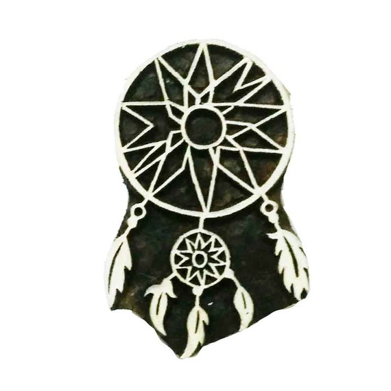 Borgwald houten stempel-textiel stempel voor drukwerk-textiel en