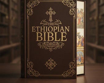 Komplette äthiopische Bibel: 88 Bücher, Enoch, Jubiläen, Illustrationen, Hardcover