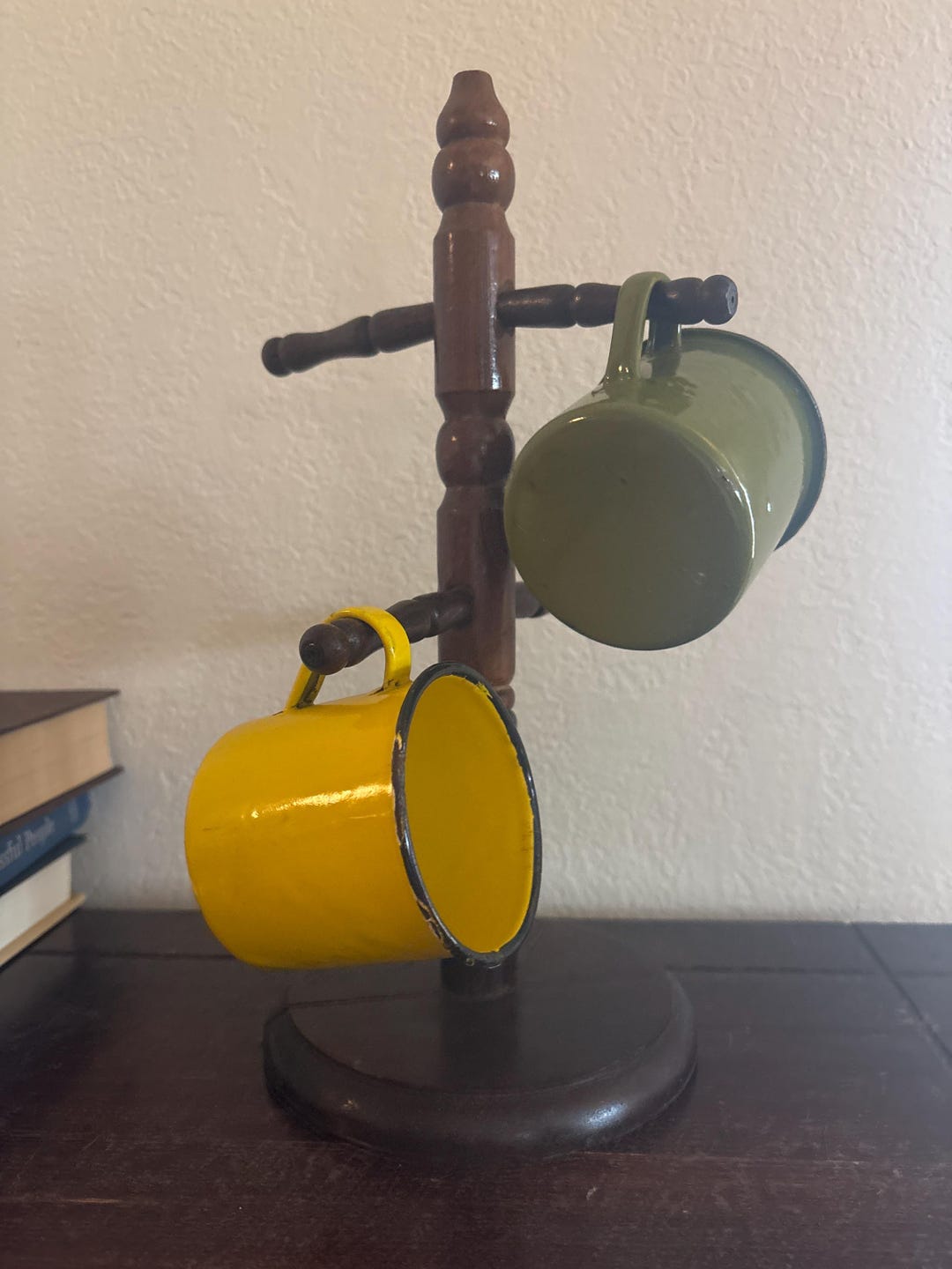 Vintage Mug Rack Coffee Cup Holder 70s Vintage Decor - Etsy