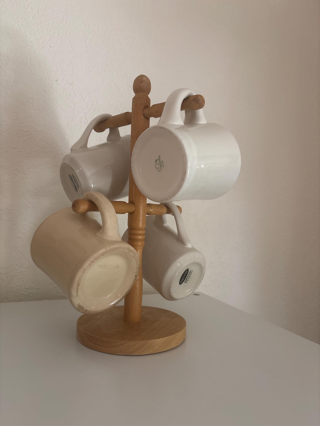 Vintage Mug Rack Coffee Cup Holder 70s Vintage Decor - Etsy