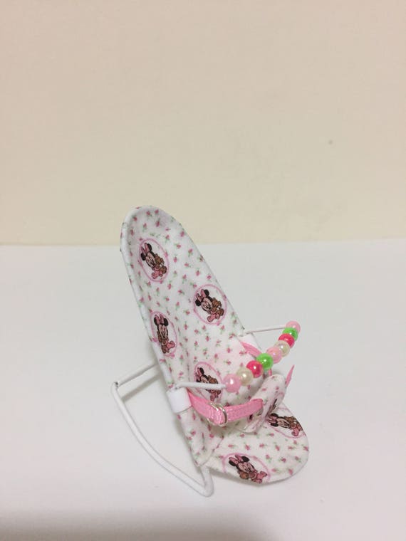 1 12th Scale Dolls House Cute Rocking Bouncy Chair Hand Etsy