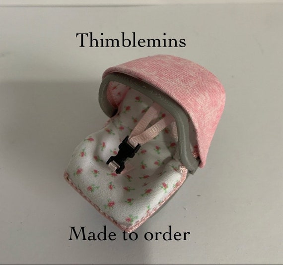 DOLLS HOUSE 1 12th Scale Hand Crafted Car or Carry Seat Suit Approx 2 Baby Etsy