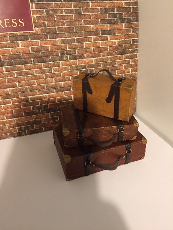 dolls house suitcase