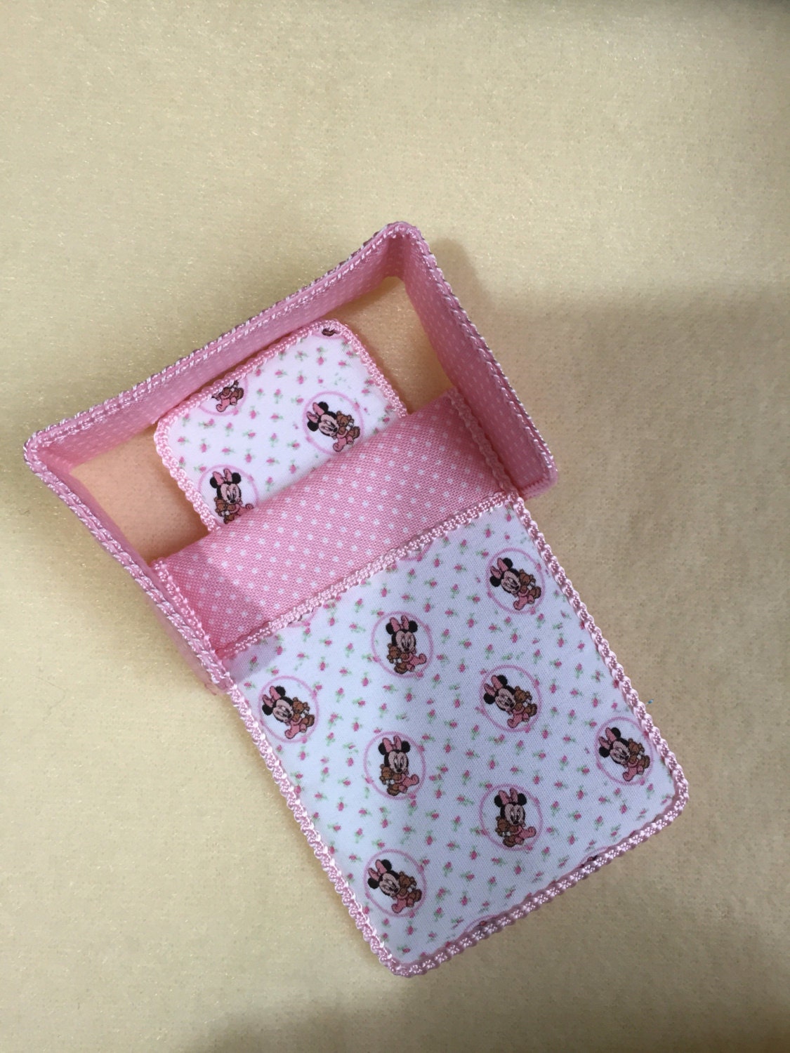 Dolls House 1/12th Scale Cot Bedding Set Etsy UK