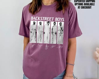 Comfort Colors Backstreet Boys Millennium Shirt, Concert Backstreet Boys Millennium Tour, Backstreet Boys Print, Backstreet Fan Merch Gift