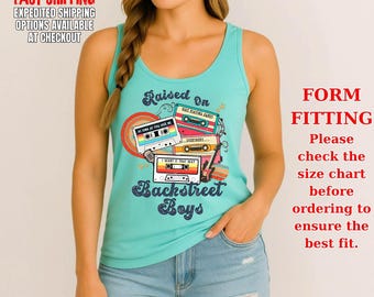 NKOTB Las Vegas 2026 Tank Top, New Kids On The Block The Right Stuff Tour Tee
