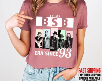 Backstreet Boys Millennium Crop Top, Pop Music Bring Memory Back Street Men Women Boys Girls Crop Top, Backstreet Fan Merch Gift