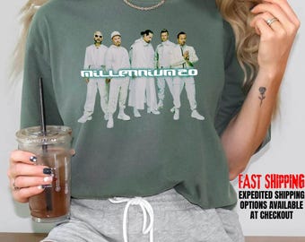 Comfort Colors Backstreet Boys Millennium Shirt, Concert Backstreet Boys Millennium Tour, Backstreet Boys Print, Backstreet Fan Merch Gift