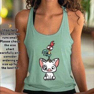 Hei Girl Hei Moana Tank Top, Disney Princess Moana Tank Top, Disney Trip, Disneyland Vacation Group Tank Tee bild 7
