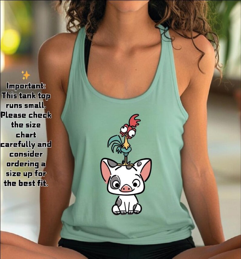 Hei Girl Hei Moana Tank Top, Disney Princess Moana Tank Top, Disney Trip, Disneyland Vacation Group Tank Tee bild 7