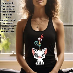 Hei Girl Hei Moana Tank Top, Disney Princess Moana Tank Top, Disney Trip, Disneyland Vacation Group Tank Tee bild 1