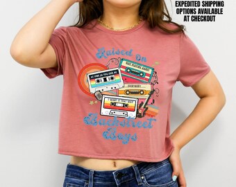 Backstreet Boys Millennium Crop Top, Pop Music Bring Memory Back Street Men Women Boys Girls Crop Top, Backstreet Fan Merch Gift