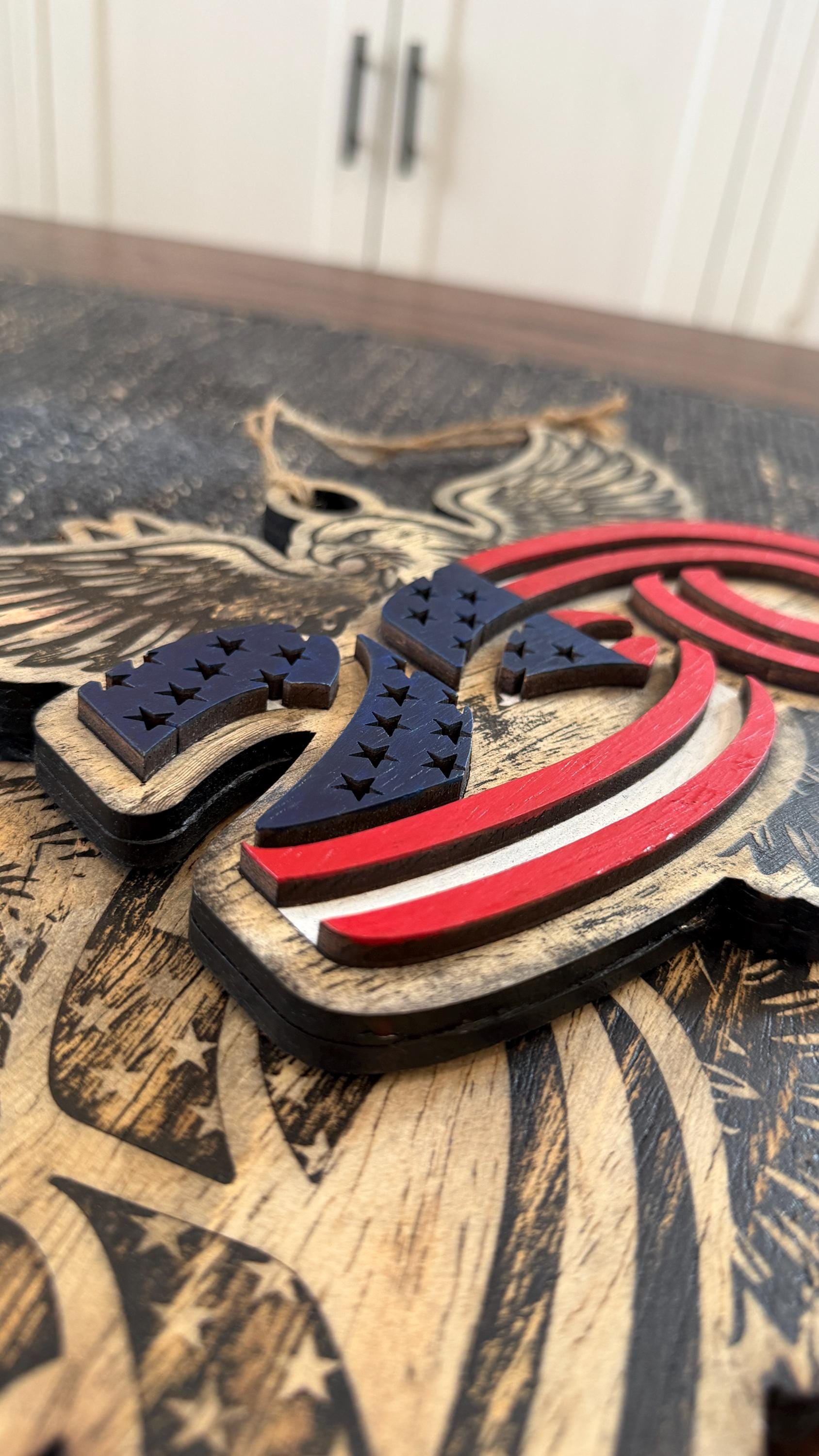 250th Celebration Eagle SVG, Layered Patriotic Decor, USA ...