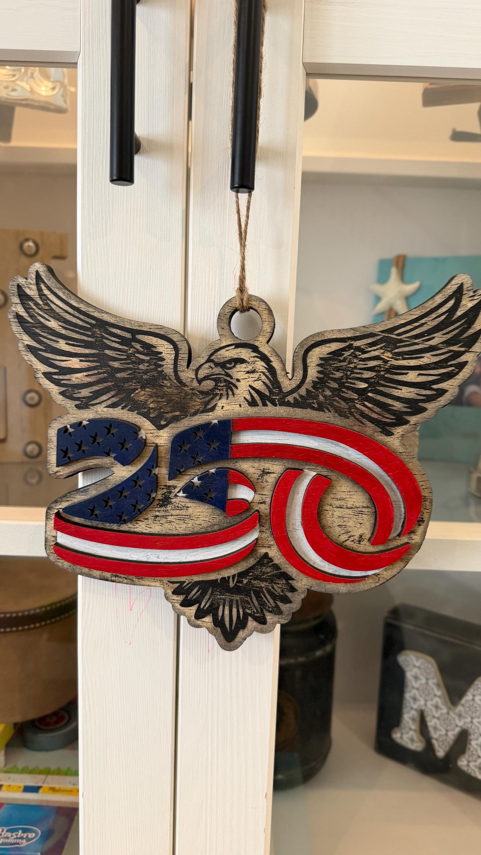 250th Celebration Eagle SVG, Layered Patriotic Decor, USA ...