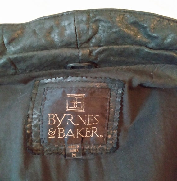 Byrnes & Baker, 80's Styled Club Wear, Leather Ja… - image 8