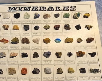 Kolekcje minerałów i kamieni szlachetnych naturalnych