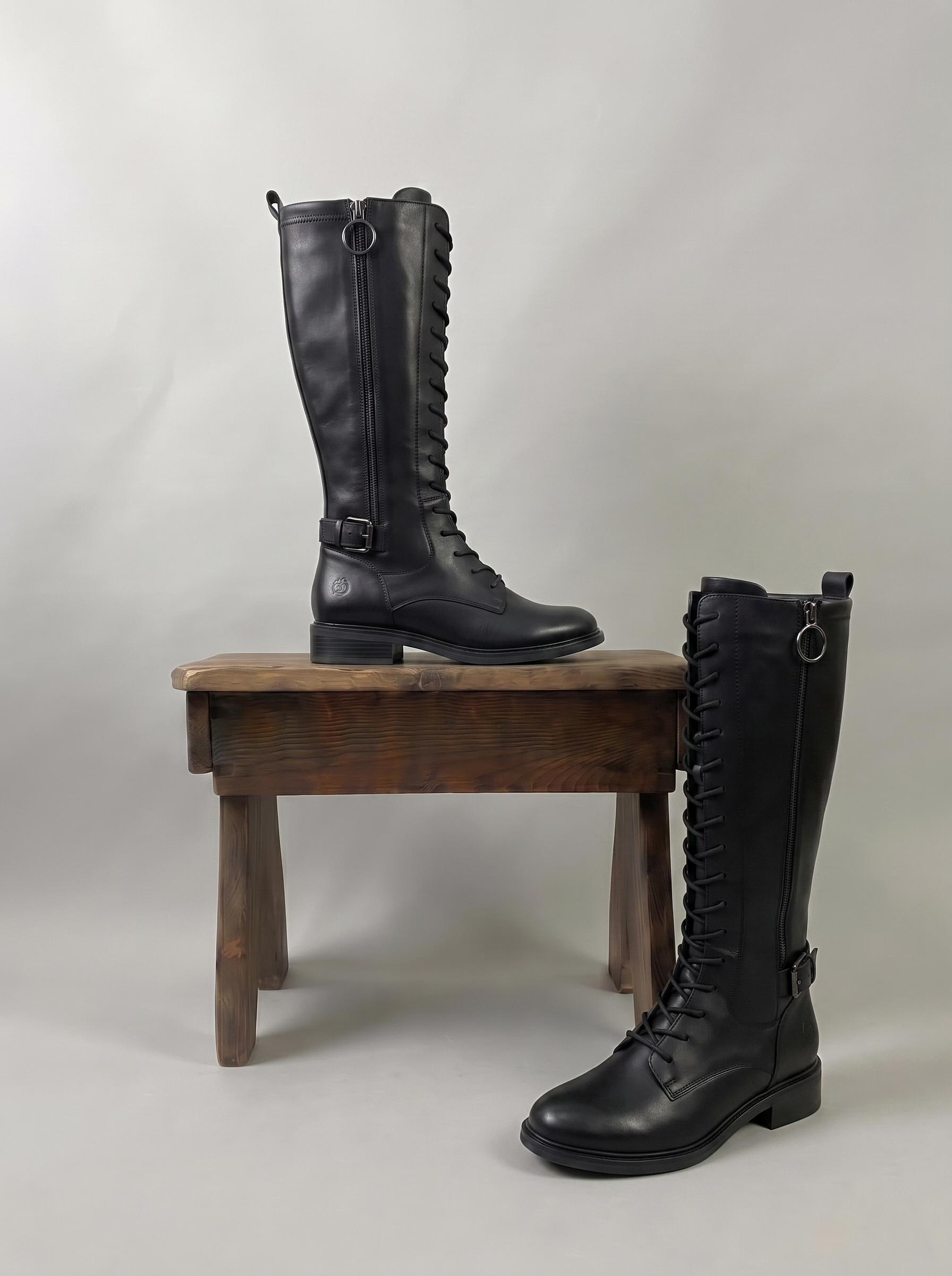 Calf High Zip Boots - Etsy