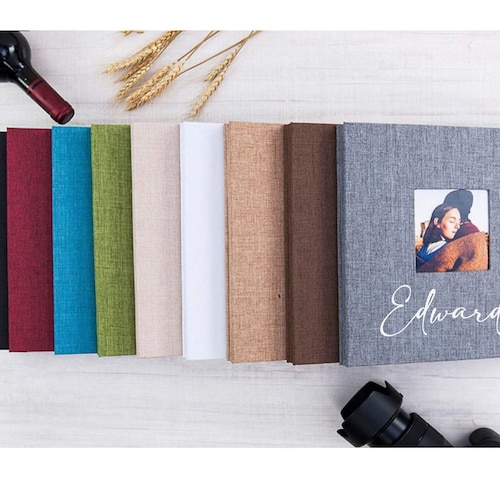 Personalized Photo Album Self Adhesive Window Scrapbook Etsy