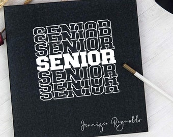 Linen Senior Photo Album, Self Adhesive Scrapbook