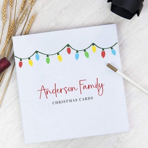 Album fotografico di Natale personalizzato in lino, autoadesivo, regalo personalizzato, libro degli ospiti per matrimonio, album di ricordi di fidanzamento, album di ritagli
