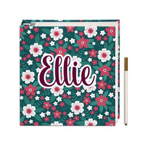 Custom Photo Album Scrapbook Baby Book Memory Album Photo Album Personalized Linen Self Adhesive Scrapbook - Choice of Colors and Sizes