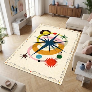 Space Age Rug - Etsy
