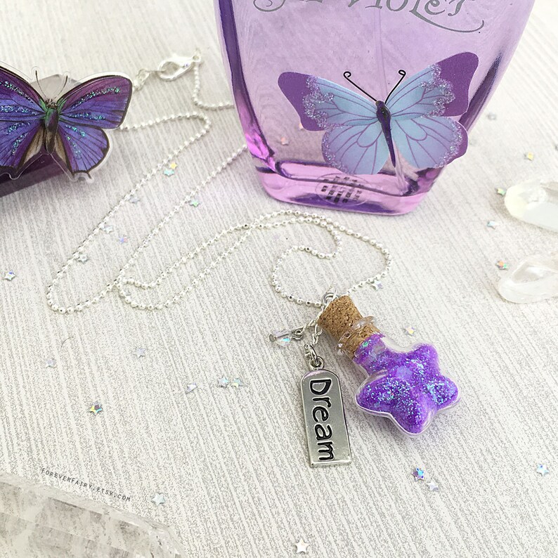 Fairy Necklace Fairy Jewelry Fairies Necklace Fairy Gift Etsy