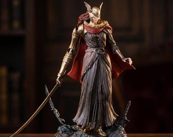 Malenia Elden Ring Figur 9.5": Statue der Klinge von Miquella, handbemalte Details, Sammleredition, Geschenk für Elden Ring Fans