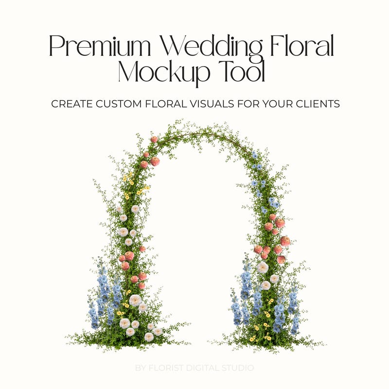 Library Layout Samples Flower Library Template - Etsy