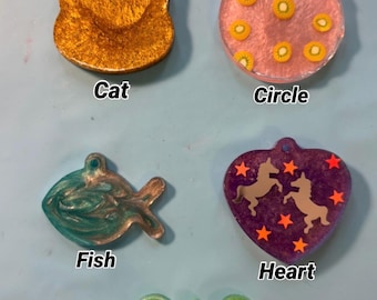 Llavero/placa para mascotas de resina personalizada
