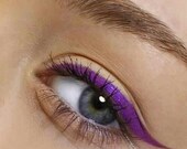 PURPLE Bishop PEN EYELINER Easy to use Liquid Non-Toxic Organic Vegan Natural Waterproof for sensitive eyes