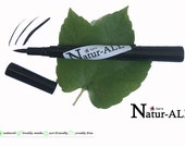 Eye Liner LIQUID - Black Velvet - Organic Vegan Natural - Gluten, GMO, Soya, Carmine Bismuth FREE 100 Bare Natur-All Minerals