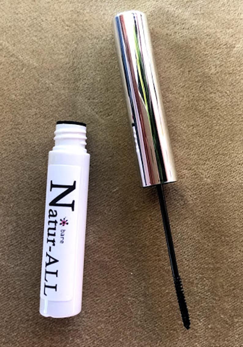 BLACK Velvet MASCARA Micro Wand Messfree Vegan Organic Etsy