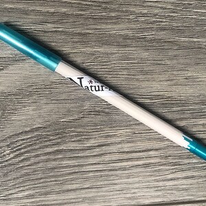 Turquoise EYE Pencil Waterproof Natural blue eye liner For sensitive Eyes Organic Vegan Natural Cobalt Mineral Creamy & Firm tip image 4