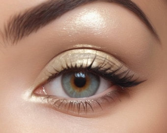 Vanilla Shimmer Mineral Eyeshadow: Vegan Organic Color Pigment