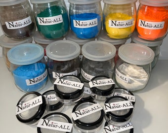 6 Sample Eyeshadows – Cocoa Sparkle, Champagne Shimmer, Matte Almond, Olive Green