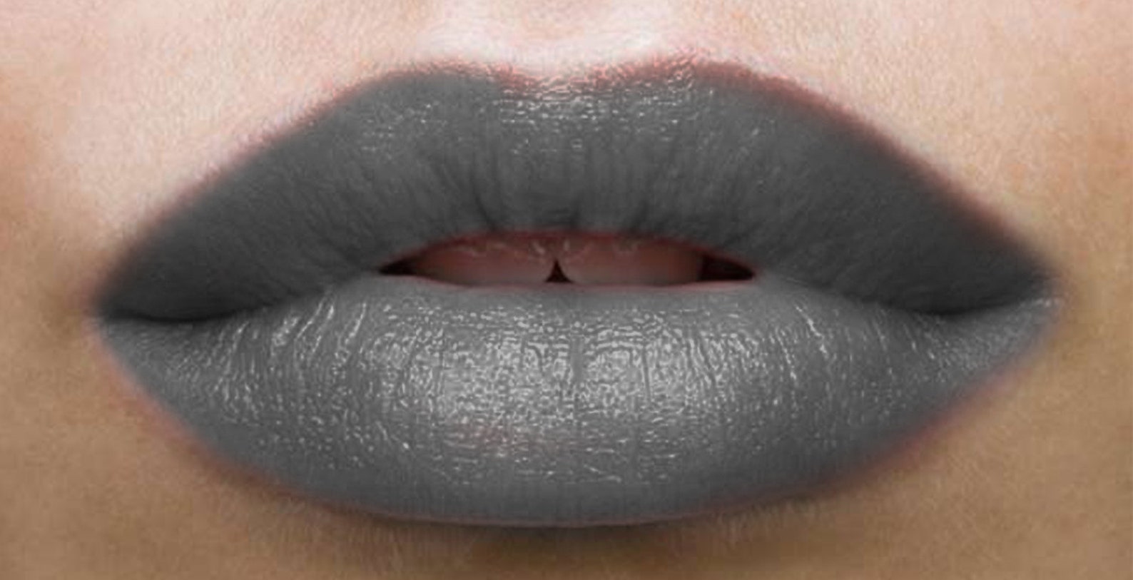 GREY Matte Lip Gloss Liquid Lipstick Color Long lasting Etsy