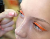 PEN EYELINER ORANGE (is the newBlack ) Easy to use Liquid Non-Toxic Organic Vegan Natural Waterproof for sensitive eyes