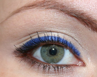Blue SAPPHIRE Pencil EYELINER / Gel Eye liner COLOR pastel de larga duración para ojos sensibles / Cosméticos de maquillaje natural vegano orgánico