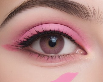 BUBBLE Gum PINK EyeShadow | Matte Mineral Eye Shadow | Vegan, Organic, Natural Makeup | Eyeliner when wet | Bare Makeup & Cosmetics